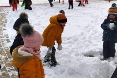 Zabawy na śniegu